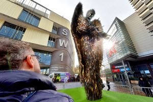 The Knife Angel in Telford's Southwater