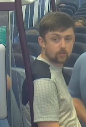 The incident happened on a train between Birmingham and Hereford on August 16. Photo: British Transport Police