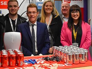 Supporting image for story: Cheers! Hostelry apprentices toast mayor's college visit