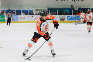 Defenseman Danny Rose netted his 50th goal for the Telford Tigers (Picture: Edward Bowen/ebphotography)