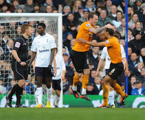 Steven Fletcher (centre) celebrates scoring his side's first goal