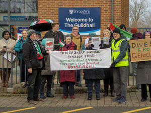 Supporting image for story: Latest protest held against Shropshire County Pension Fund's alleged links to Israel