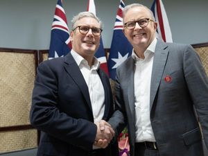 Sir Keir Starmer during a bilateral meeting with Australian Prime Minister Anthony Albanese in 2024