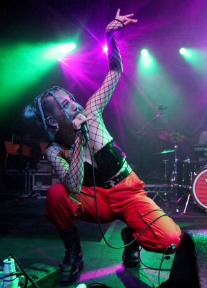 Yonaka supporting The Cult at Birmingham's O2 Institute. Pictures by: Andy Shaw