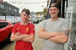 Brandon Pritchard and Tom Austin in Oakengates