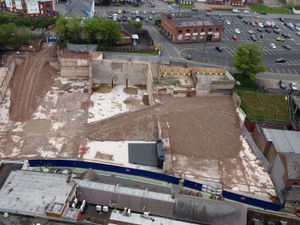 Supporting image for story: See the former Woolworths that is now a mound of rubble as shops are torn down to make way for park