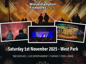 Supporting image for story: Wolverhampton Fireworks 2025 set to light up West Park - how to get tickets