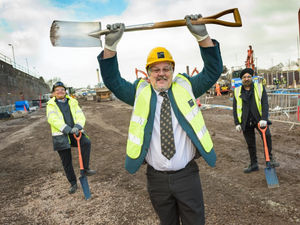 Supporting image for story: Ground broken at University of Wolverhampton's brownfield institute