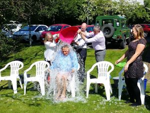 Supporting image for story: Boss gets cool for Shropshire charity