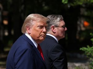 Supporting image for story: Trump says Iran’s leader is ‘easy target’ as Starmer calls for de-escalation