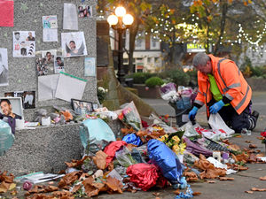 Supporting image for story: Watch: Liam Payne memorial in Wolverhampton relocated