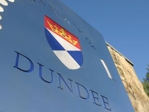 University of Dundee signage