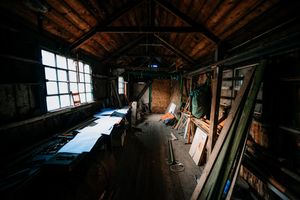 Inside the Coracle Shed  