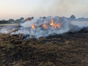 Supporting image for story: Busy night for county firefighters as they deal with series of fires in the open