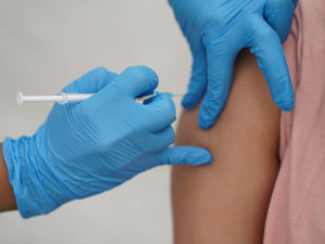 Supporting image for story: Drop-in vaccination clinic in Welshpool as figures show lower take-up rate amid rising cases