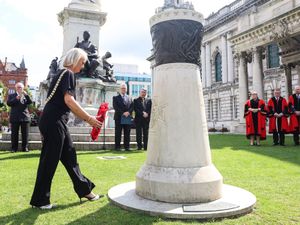 Supporting image for story: Valour of Belfast VC recipient marked at VJ Day 80th anniversary in city