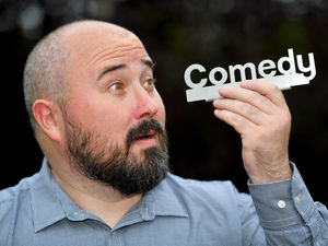 Supporting image for story: Having a laugh? Star reporter wrestles nerves to deliver stand-up routine