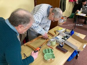 Supporting image for story: Queues out of the door as Ludlow Repair Cafe returns