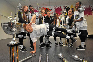 Supporting image for story: Wolverhampton street dancing girls are top in hip hop clash