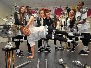Supporting image for story: Wolverhampton street dancing girls are top in hip hop clash