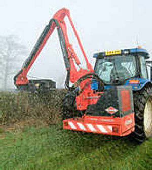 A 5.2 metre version of the Pro-Longer hedgecutter, plus the option of crank arm models for this and the 5.7 metre machine, feature in Kuhn Farm Machinery's extended range