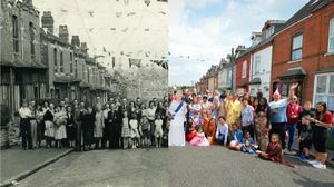 Then and now: Residents on Parkhill Road in 1953 and in 2022