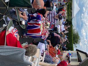 Supporting image for story: Telford mobile home park residents celebrate jubilee in traditional style