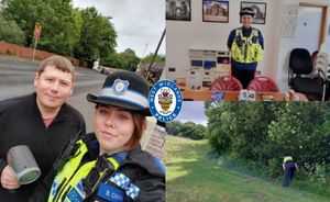 Neighbourhood teams at work in Dudley. Photo: West Midlands Police