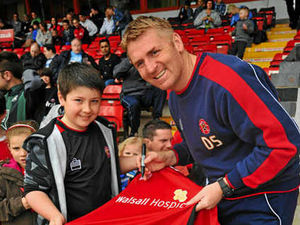 Supporting image for story: Dean's delight at Saddlers open day
