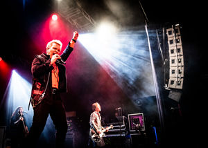 Billy Idol plays the O2 Academy in Birmingham. Pic: Dave Cox