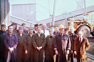 Workers at Ironbridge Power Station