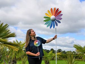 Supporting image for story: Ironwork Centre blooms to support hospital charity