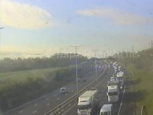 Supporting image for story: Woman dies as separate crashes close M5 and M54