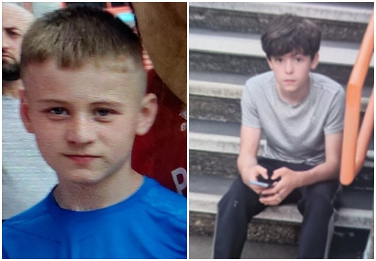 Faces of two 12-year-old boys missing from Walsall