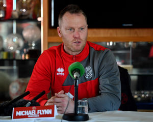 New Walsall manager Michael Flynn is unveiled to the media..