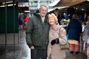 Shoppers Dennis and Dorothy Southwick said they wanted Boris back, but were unhappy at the current state of politics