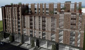 The plans included flats, offices, shops and a car park. Photo: Four Architects