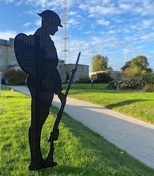 One of the 'Unknown Tommy' statues