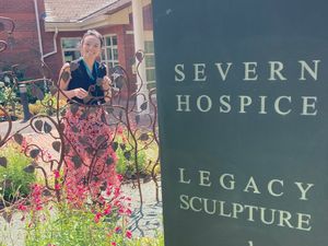 Supporting image for story: Specially commissioned sculptures unveiled at Severn Hospice