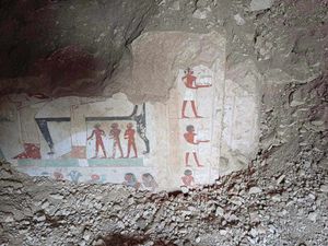 Supporting image for story: Egyptian archaeologists discover three tombs in Luxor