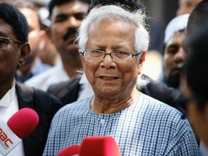 Supporting image for story: Bangladesh court indicts Nobel laureate on charges of embezzlement