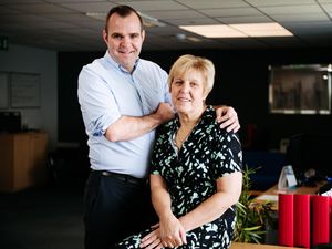 Supporting image for story: Son's kidney donation to mum just the business as their Telford firm celebrates 25 years