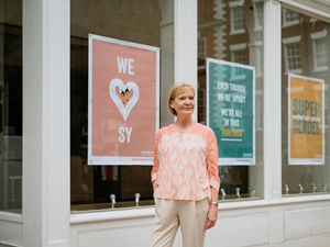 Supporting image for story: Shrewsbury shop windows get positive pizazz from Los Angeles
