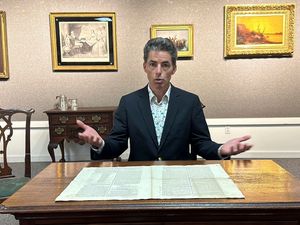 Supporting image for story: Rare 1787 copy of US Constitution up for sale at auction