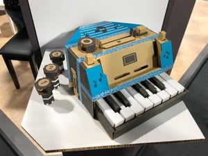 Supporting image for story: Working accordion heads Nintendo Labo creation contest winners