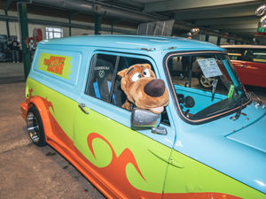 The Mystery Machine from Scooby Doo! Credit: Ian Knight (z70photo)