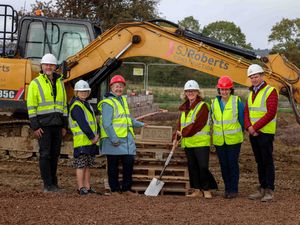 Supporting image for story: Work under way on £1.8m social housing development in south Shropshire village
