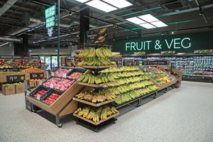 Fresh seasonal fruit and vegetables can be purchased, as well as a range of household staples