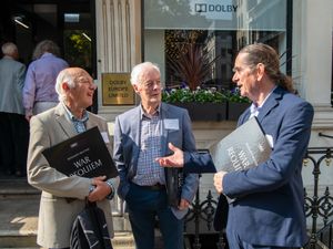 Supporting image for story: London boys choir conducted by Benjamin Britten reunited after 61 years