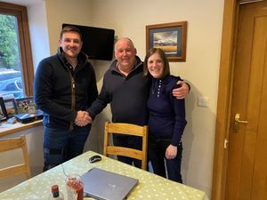 Supporting image for story: New Shadow Minister visits farm near Builth Wells to discuss key topics  